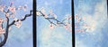 Carla Arcana| Cherry Blossom | Original Oil on Canvas 1.5m x 0.5m